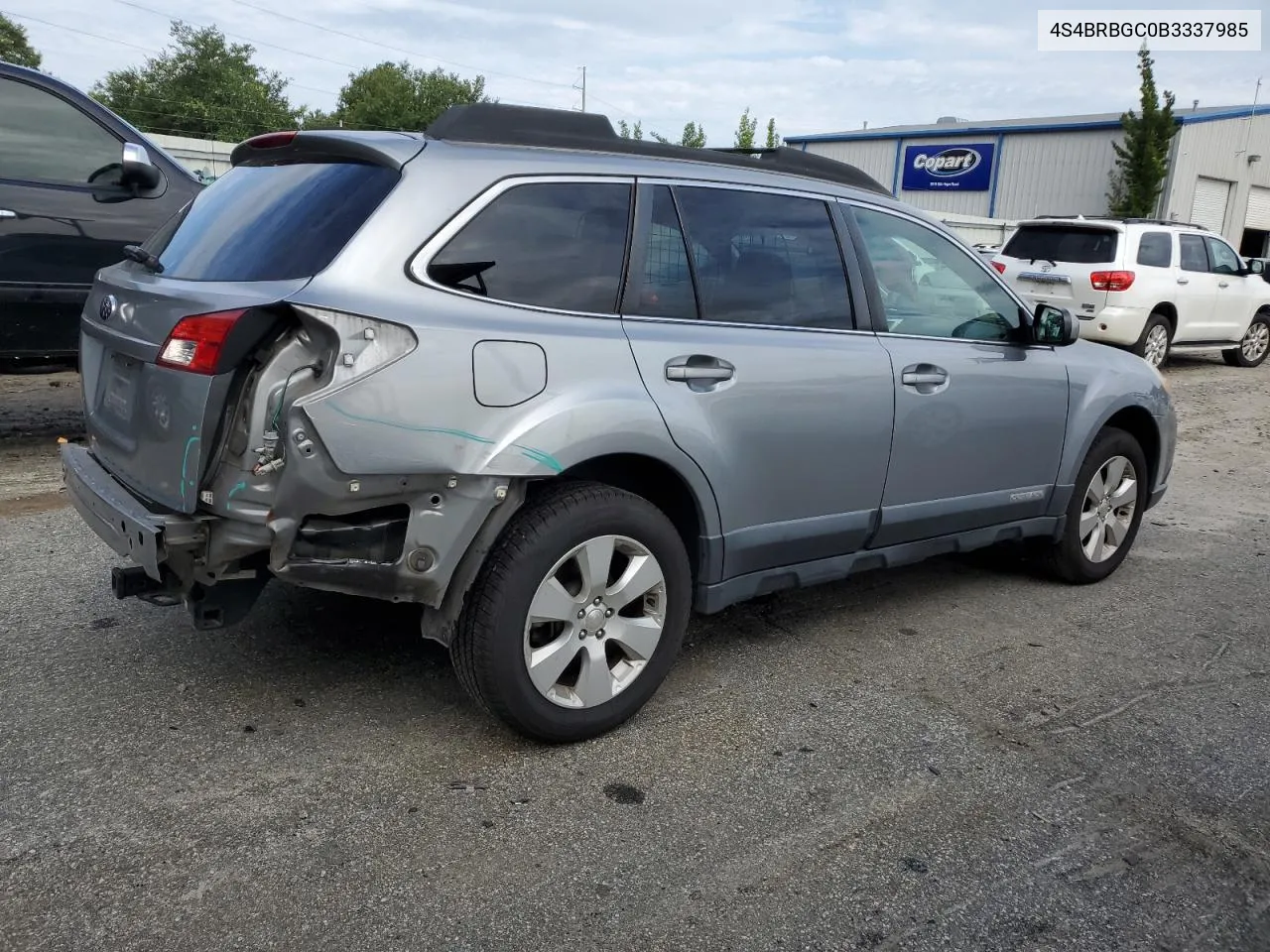 2011 Subaru Outback 2.5I Premium VIN: 4S4BRBGC0B3337985 Lot: 68258244