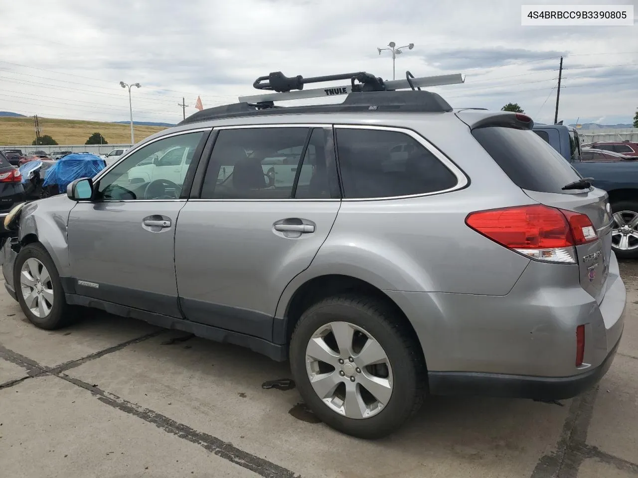 2011 Subaru Outback 2.5I Premium VIN: 4S4BRBCC9B3390805 Lot: 68346354