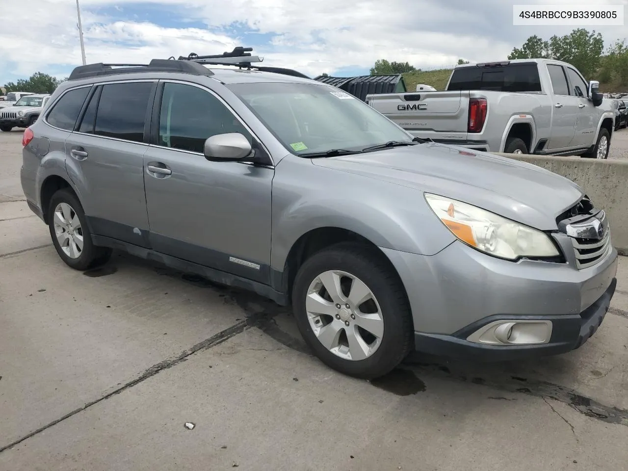 2011 Subaru Outback 2.5I Premium VIN: 4S4BRBCC9B3390805 Lot: 68346354