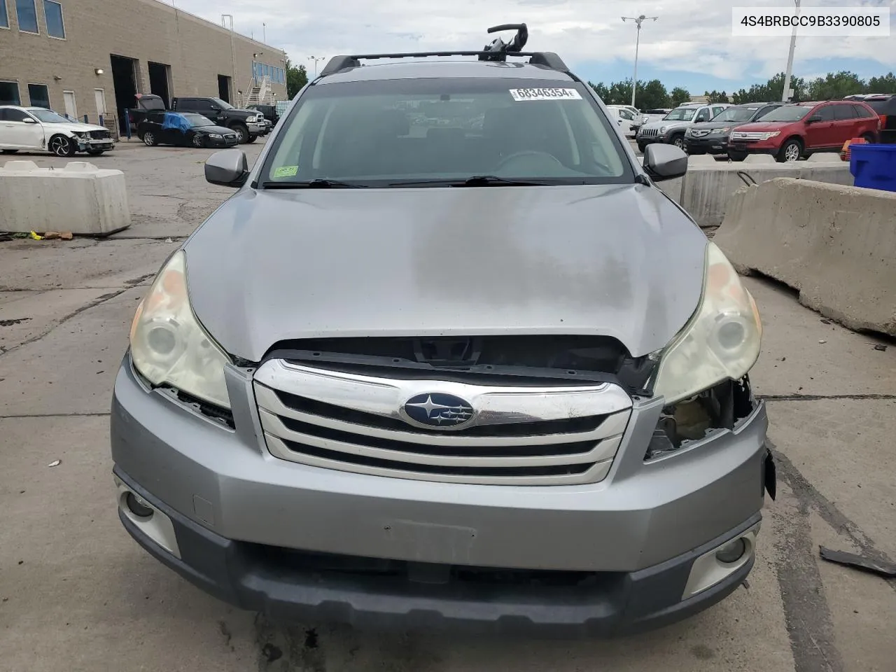 2011 Subaru Outback 2.5I Premium VIN: 4S4BRBCC9B3390805 Lot: 68346354