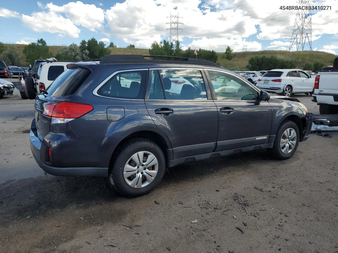 4S4BRBAC8B3410271 2011 Subaru Outback 2.5I