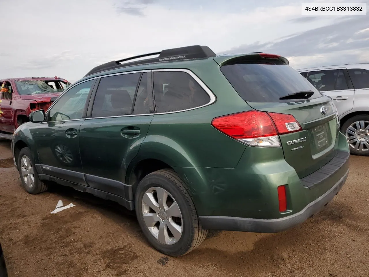 2011 Subaru Outback 2.5I Premium VIN: 4S4BRBCC1B3313832 Lot: 69466234