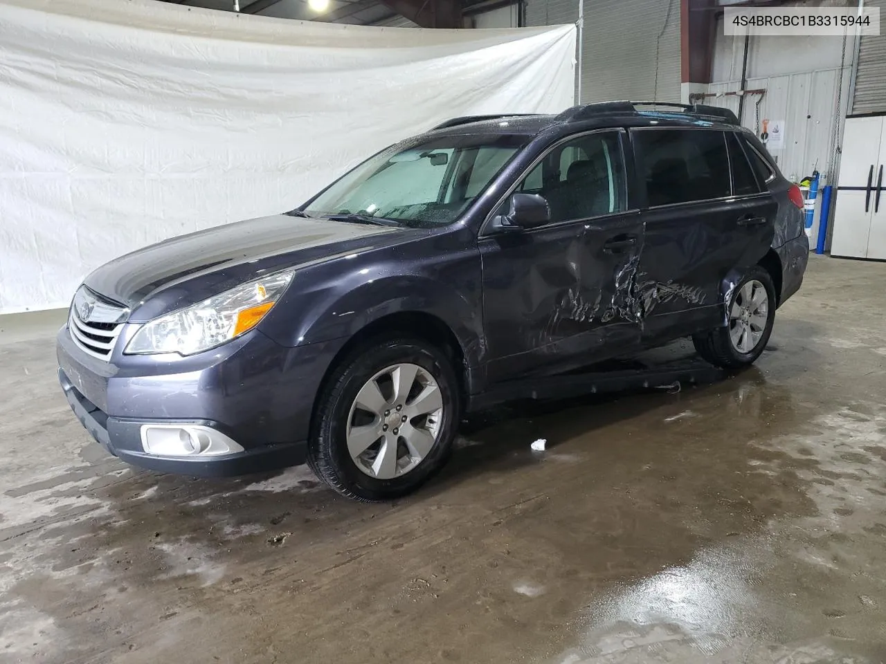 2011 Subaru Outback 2.5I Premium VIN: 4S4BRCBC1B3315944 Lot: 69648164