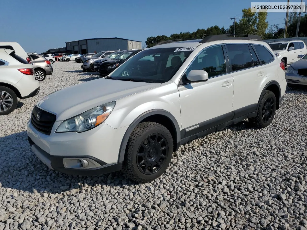 2011 Subaru Outback 3.6R Limited VIN: 4S4BRDLC1B2397829 Lot: 71268984