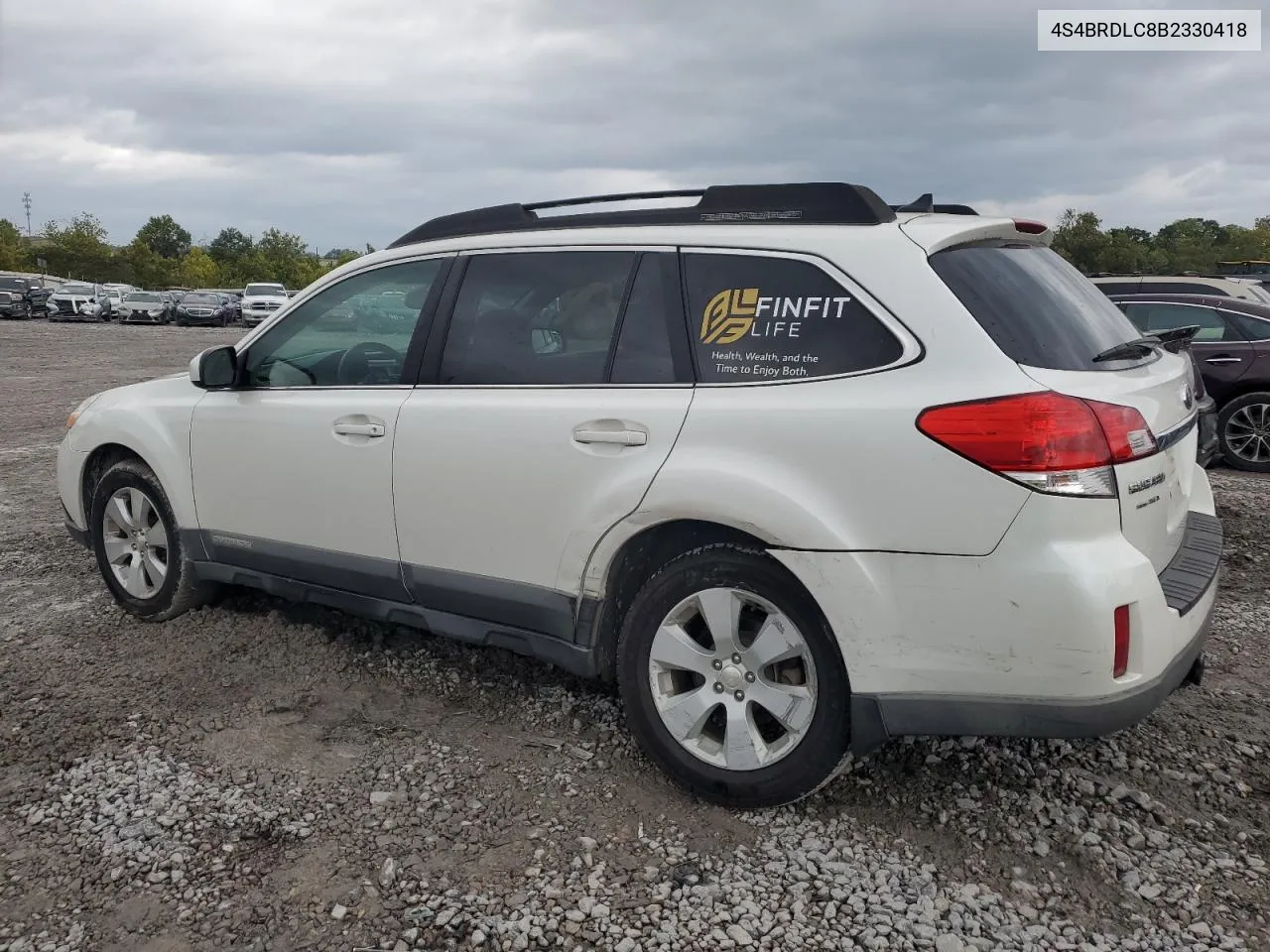 2011 Subaru Outback 3.6R Limited VIN: 4S4BRDLC8B2330418 Lot: 71492244