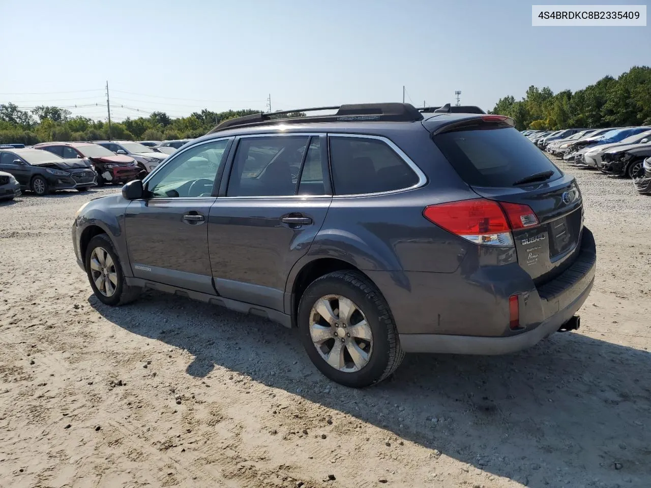 2011 Subaru Outback 3.6R Limited VIN: 4S4BRDKC8B2335409 Lot: 71595654