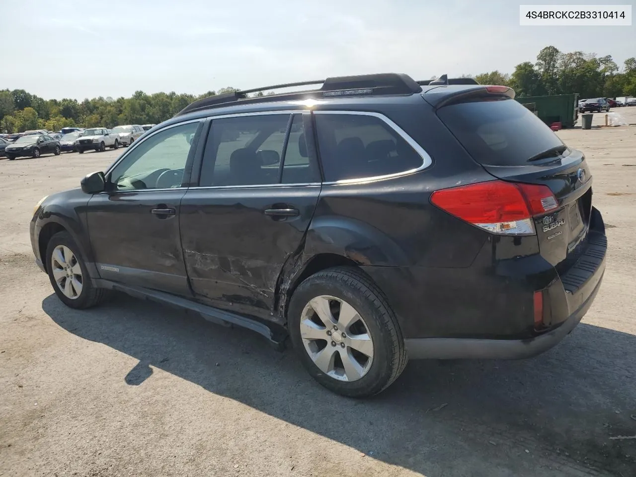 2011 Subaru Outback 2.5I Limited VIN: 4S4BRCKC2B3310414 Lot: 71605884