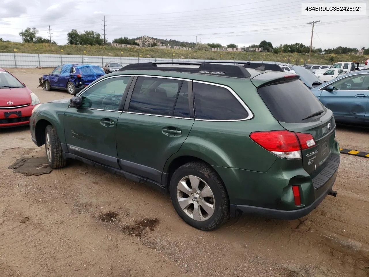 2011 Subaru Outback 3.6R Limited VIN: 4S4BRDLC3B2428921 Lot: 71672644