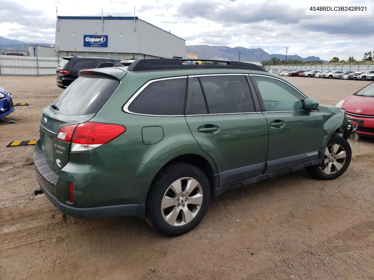 2011 Subaru Outback 3.6R Limited VIN: 4S4BRDLC3B2428921 Lot: 71672644