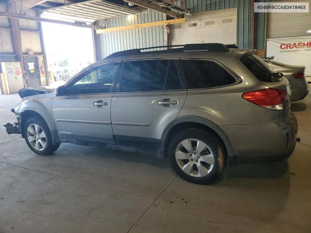 2011 Subaru Outback 2.5I Premium VIN: 4S4BRBCC6B3418463 Lot: 72555894