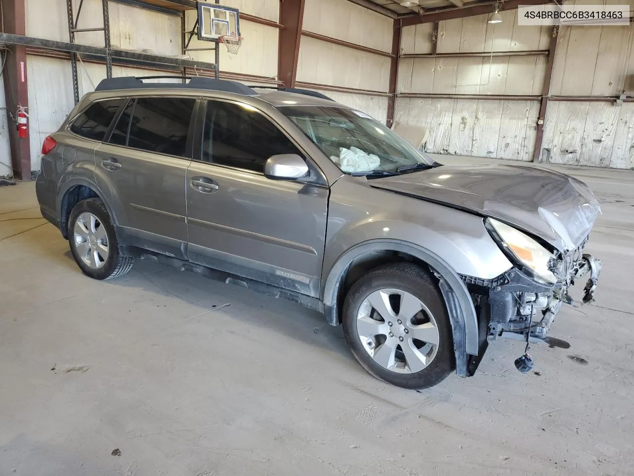 2011 Subaru Outback 2.5I Premium VIN: 4S4BRBCC6B3418463 Lot: 72555894