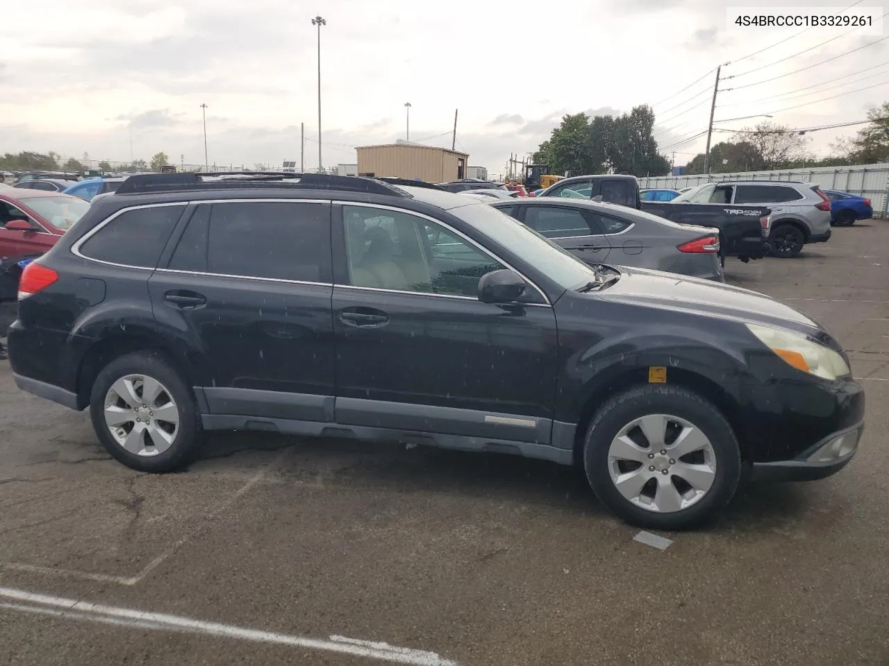 2011 Subaru Outback 2.5I Premium VIN: 4S4BRCCC1B3329261 Lot: 72790224