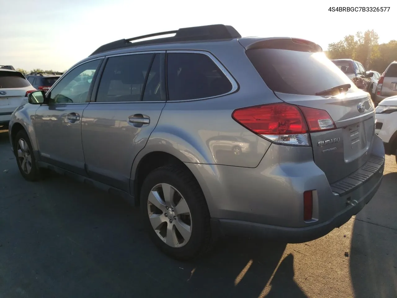 2011 Subaru Outback 2.5I Premium VIN: 4S4BRBGC7B3326577 Lot: 74039294