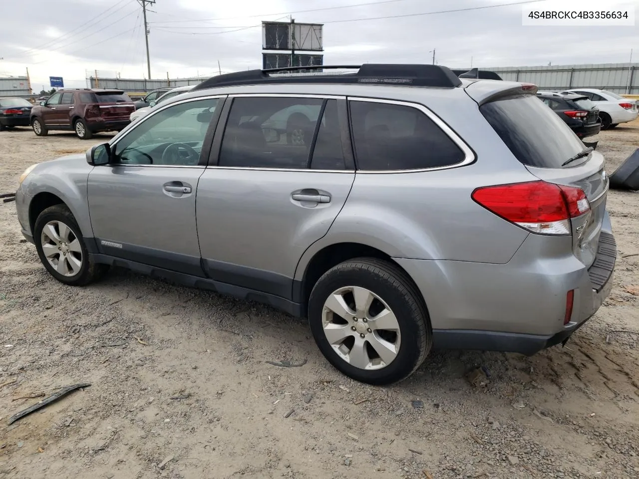 2011 Subaru Outback 2.5I Limited VIN: 4S4BRCKC4B3356634 Lot: 74676374