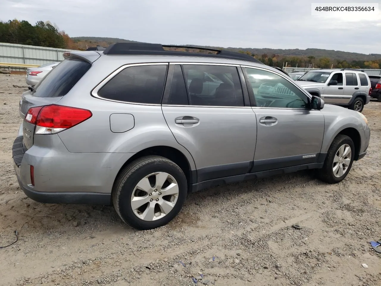 2011 Subaru Outback 2.5I Limited VIN: 4S4BRCKC4B3356634 Lot: 74676374