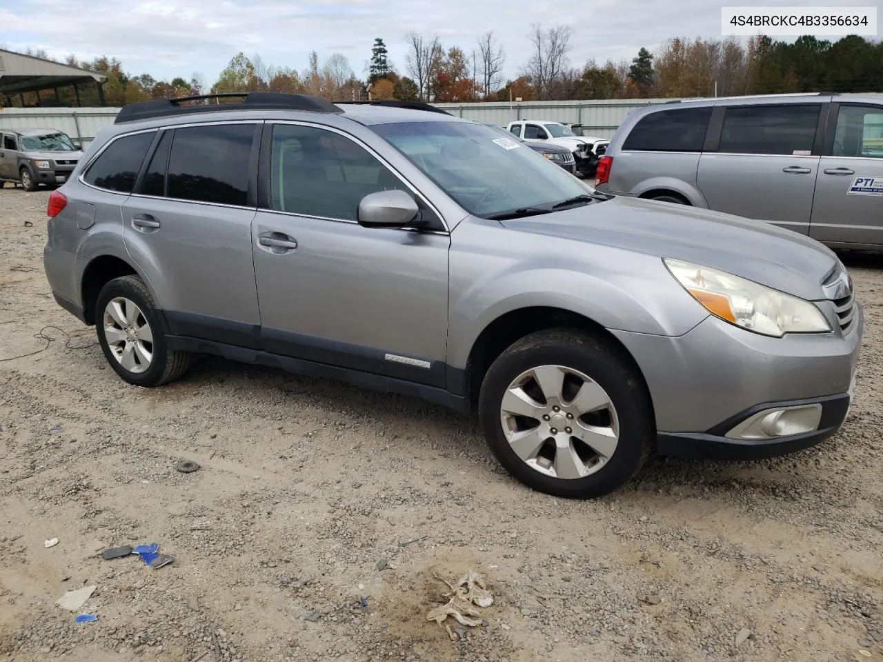 2011 Subaru Outback 2.5I Limited VIN: 4S4BRCKC4B3356634 Lot: 74676374