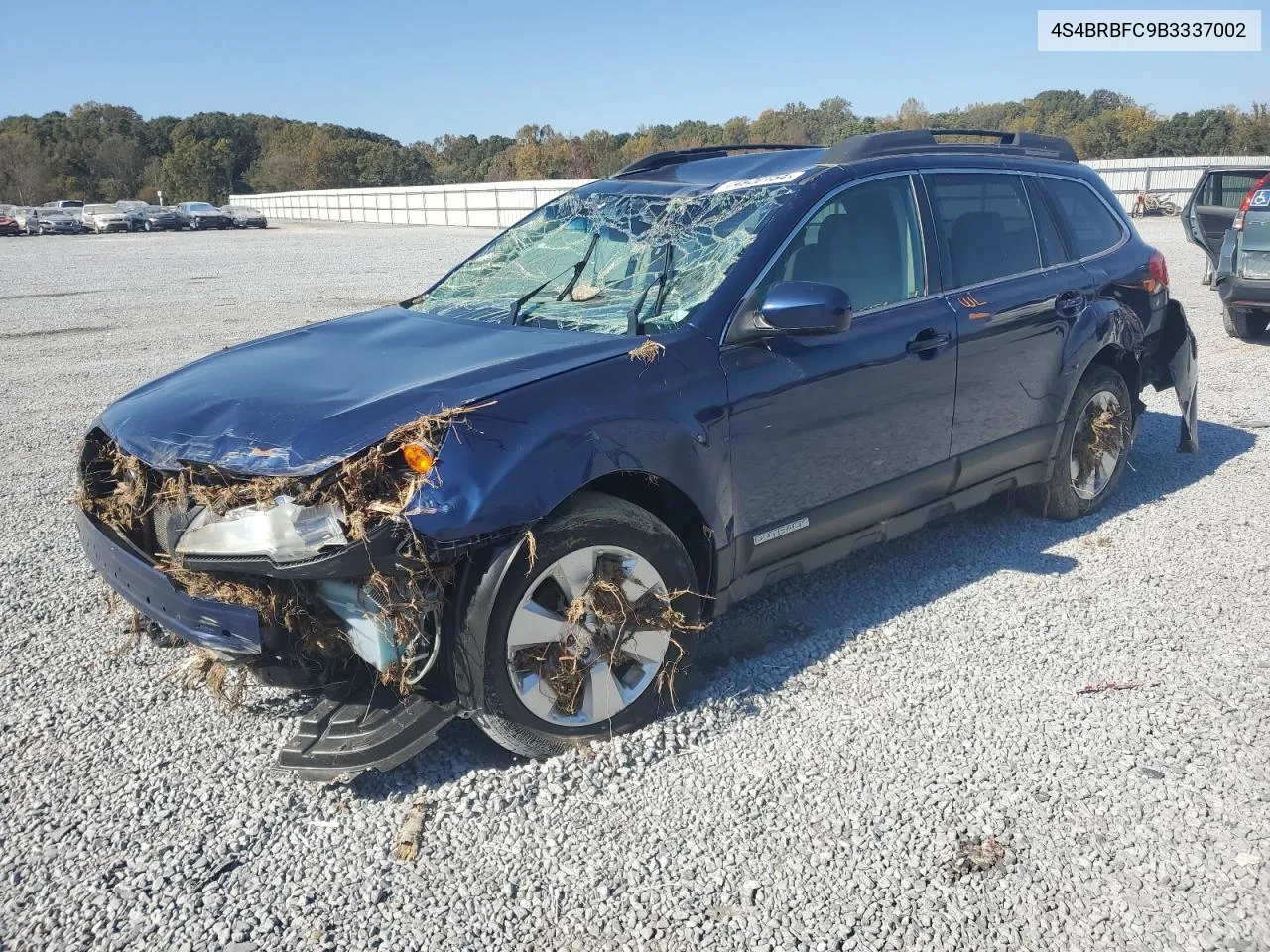 2011 Subaru Outback 2.5I Premium VIN: 4S4BRBFC9B3337002 Lot: 74920154