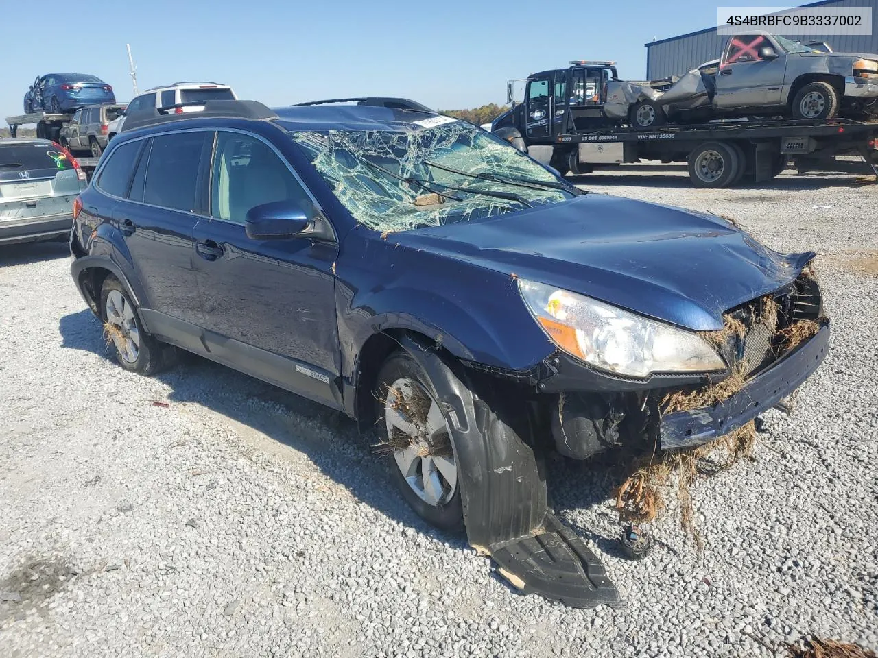 2011 Subaru Outback 2.5I Premium VIN: 4S4BRBFC9B3337002 Lot: 74920154