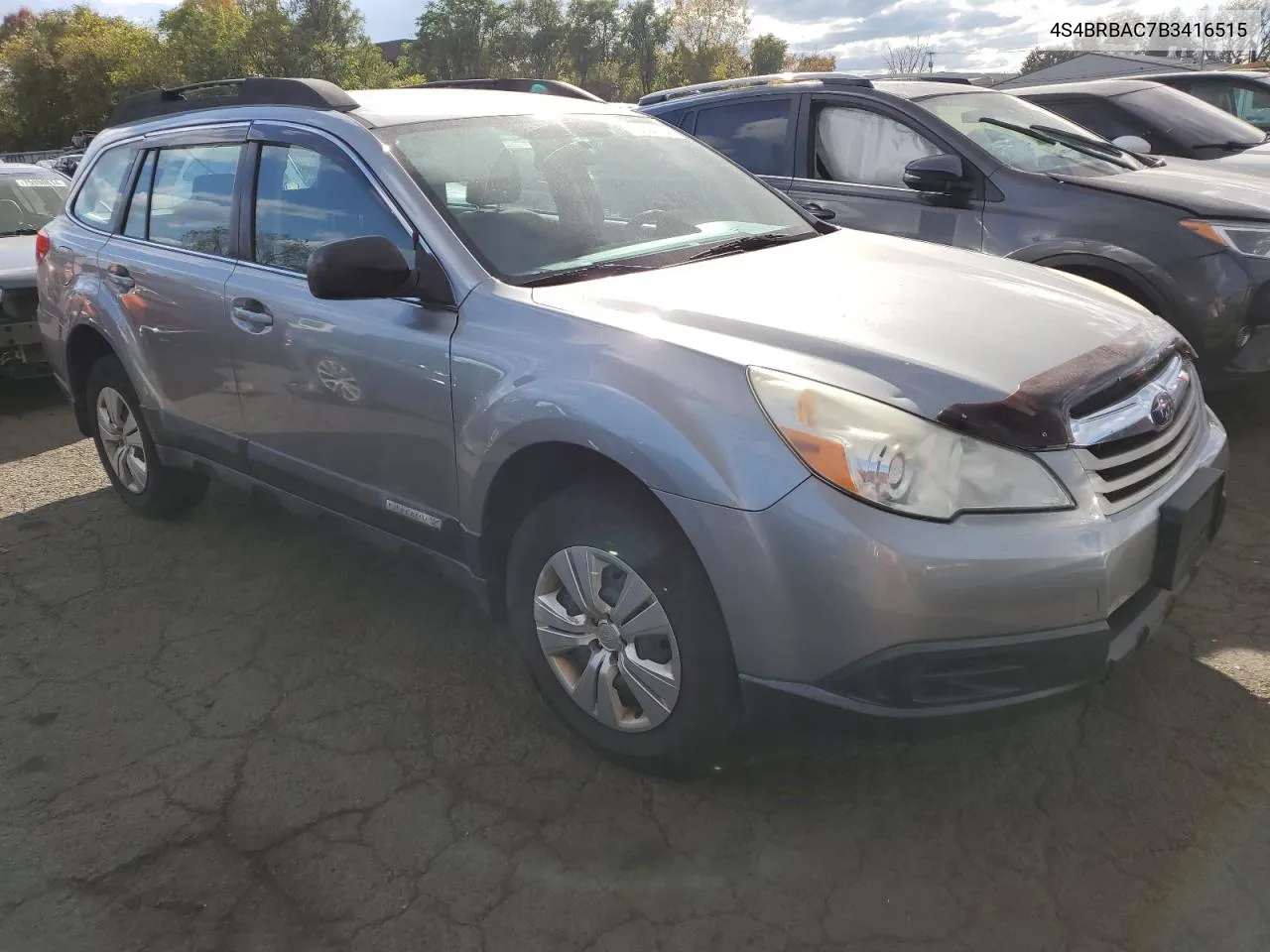 2011 Subaru Outback 2.5I VIN: 4S4BRBAC7B3416515 Lot: 75524754