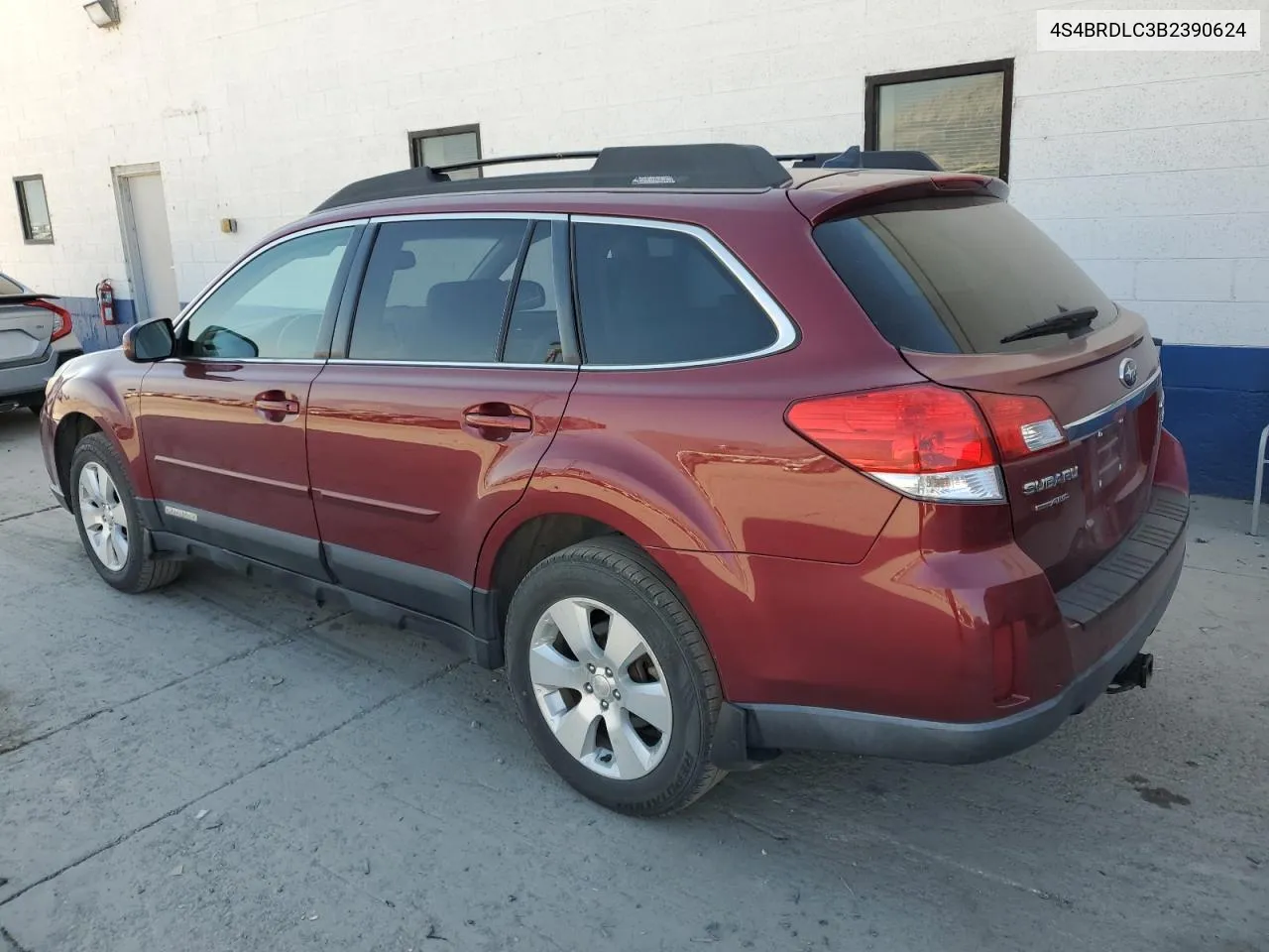 2011 Subaru Outback 3.6R Limited VIN: 4S4BRDLC3B2390624 Lot: 75890914