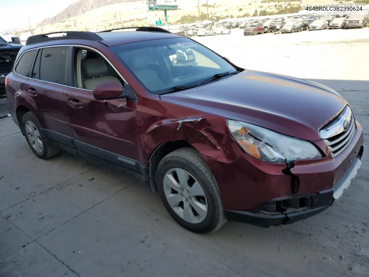 2011 Subaru Outback 3.6R Limited VIN: 4S4BRDLC3B2390624 Lot: 75890914