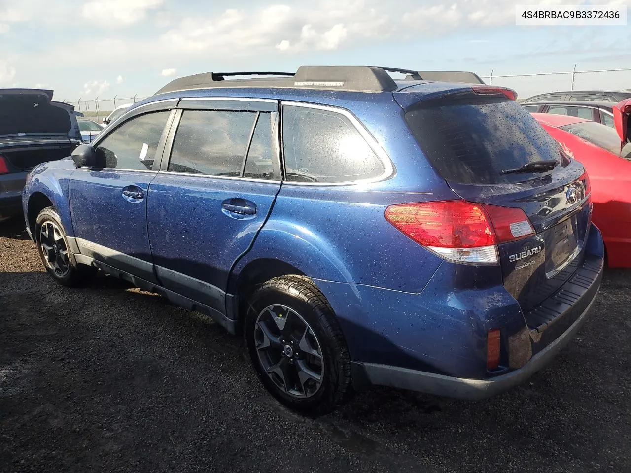 2011 Subaru Outback 2.5I VIN: 4S4BRBAC9B3372436 Lot: 75951334