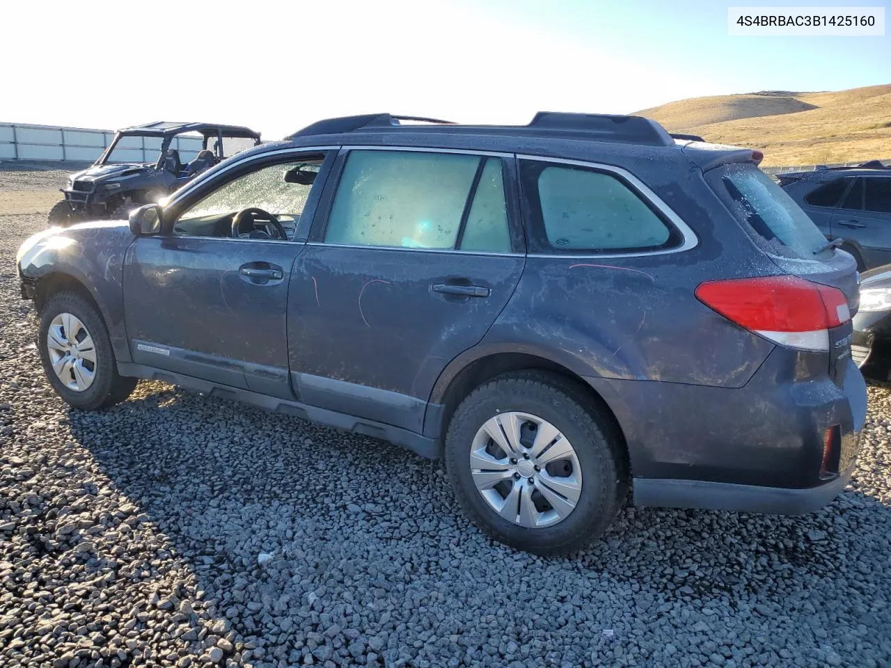 2011 Subaru Outback 2.5I VIN: 4S4BRBAC3B1425160 Lot: 76066804