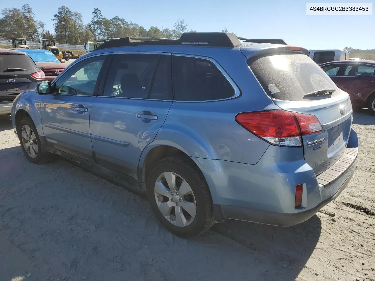 2011 Subaru Outback 2.5I Premium VIN: 4S4BRCGC2B3383453 Lot: 76258744