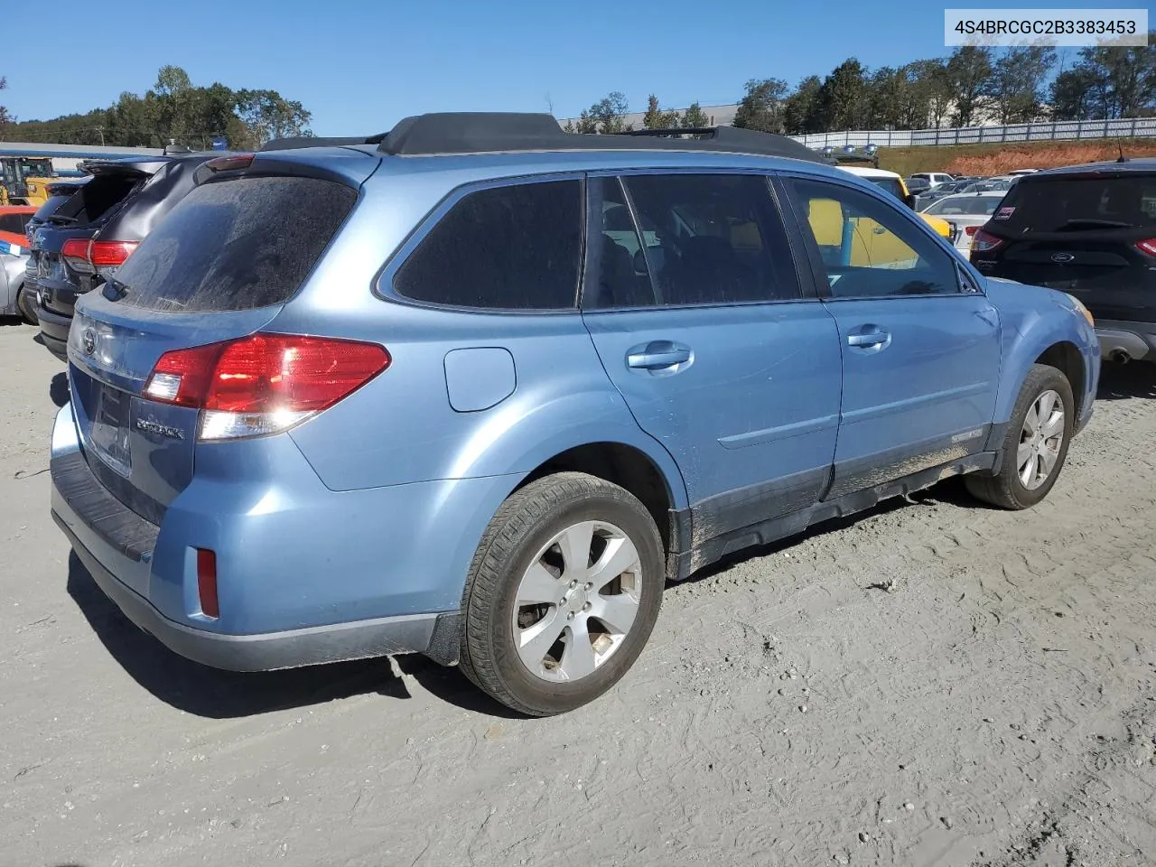 2011 Subaru Outback 2.5I Premium VIN: 4S4BRCGC2B3383453 Lot: 76258744