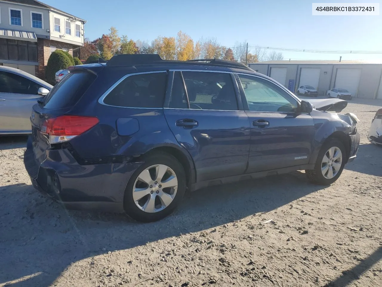 2011 Subaru Outback 2.5I Limited VIN: 4S4BRBKC1B3372431 Lot: 77646654