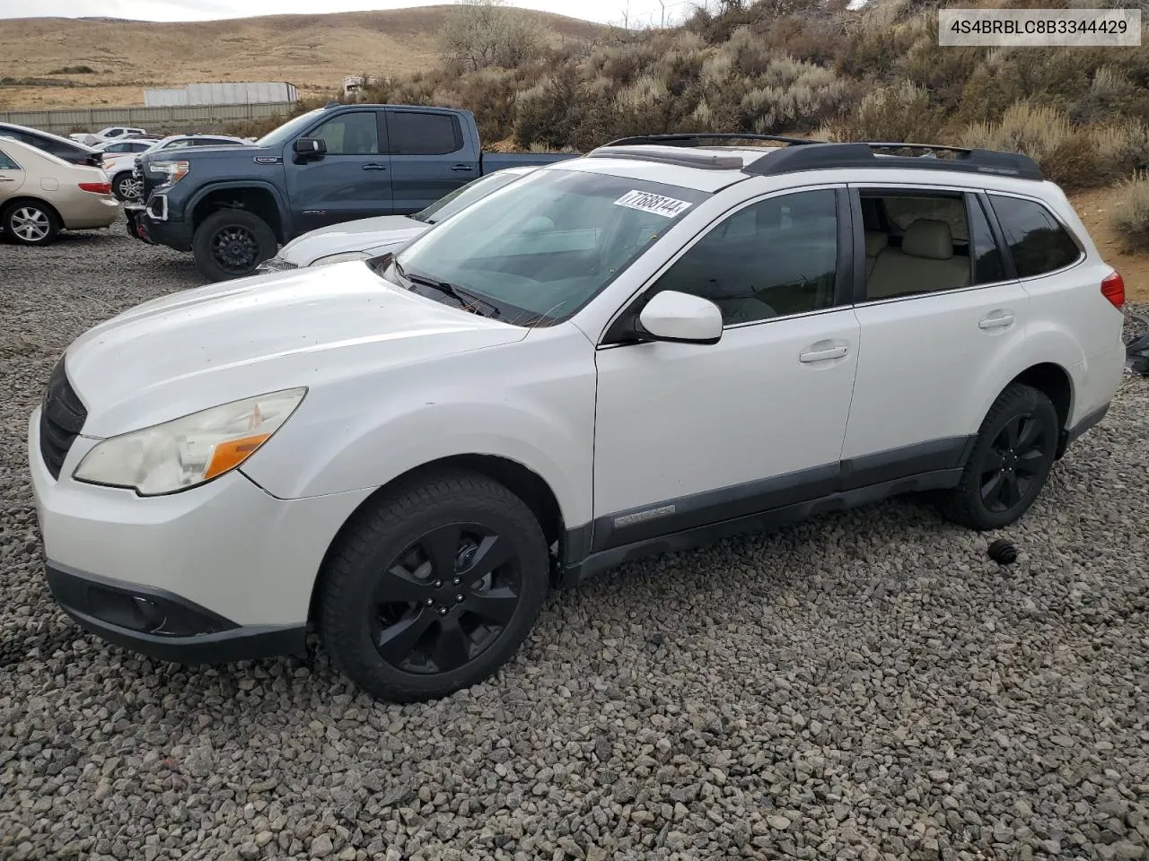 2011 Subaru Outback 2.5I Limited VIN: 4S4BRBLC8B3344429 Lot: 77688144