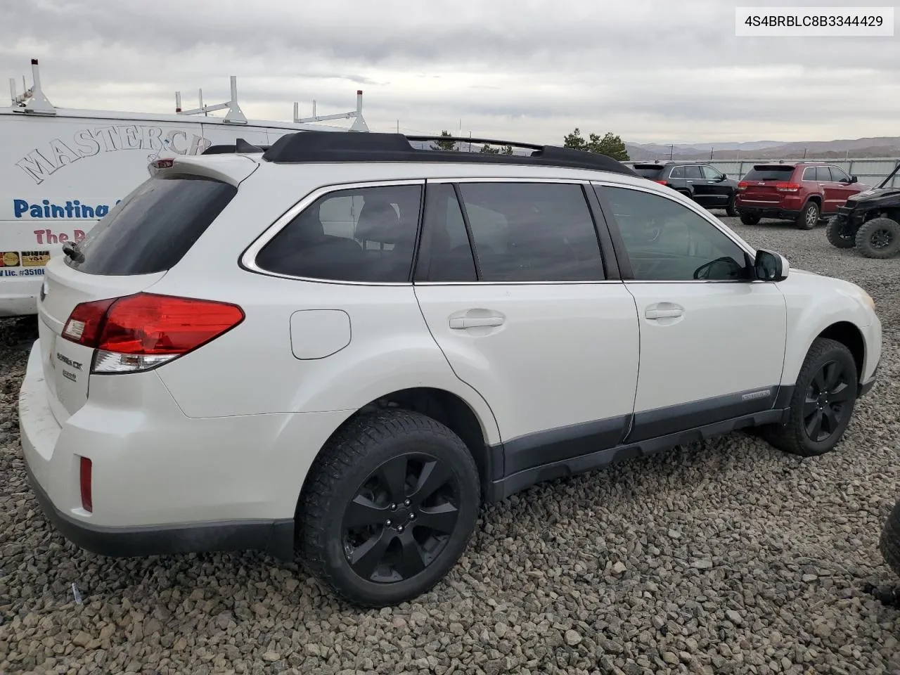 2011 Subaru Outback 2.5I Limited VIN: 4S4BRBLC8B3344429 Lot: 77688144