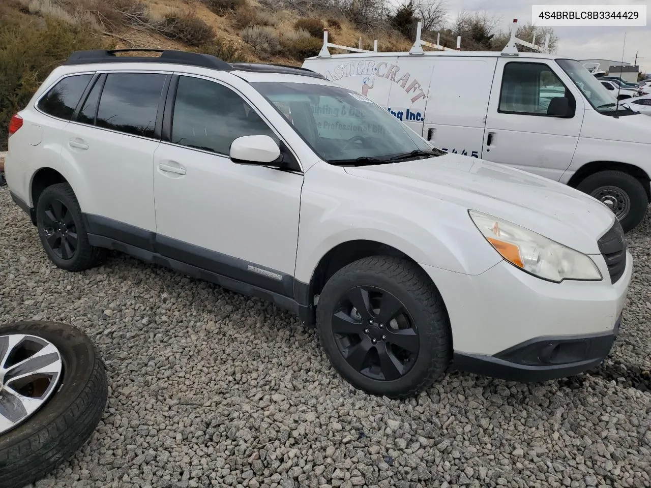 2011 Subaru Outback 2.5I Limited VIN: 4S4BRBLC8B3344429 Lot: 77688144