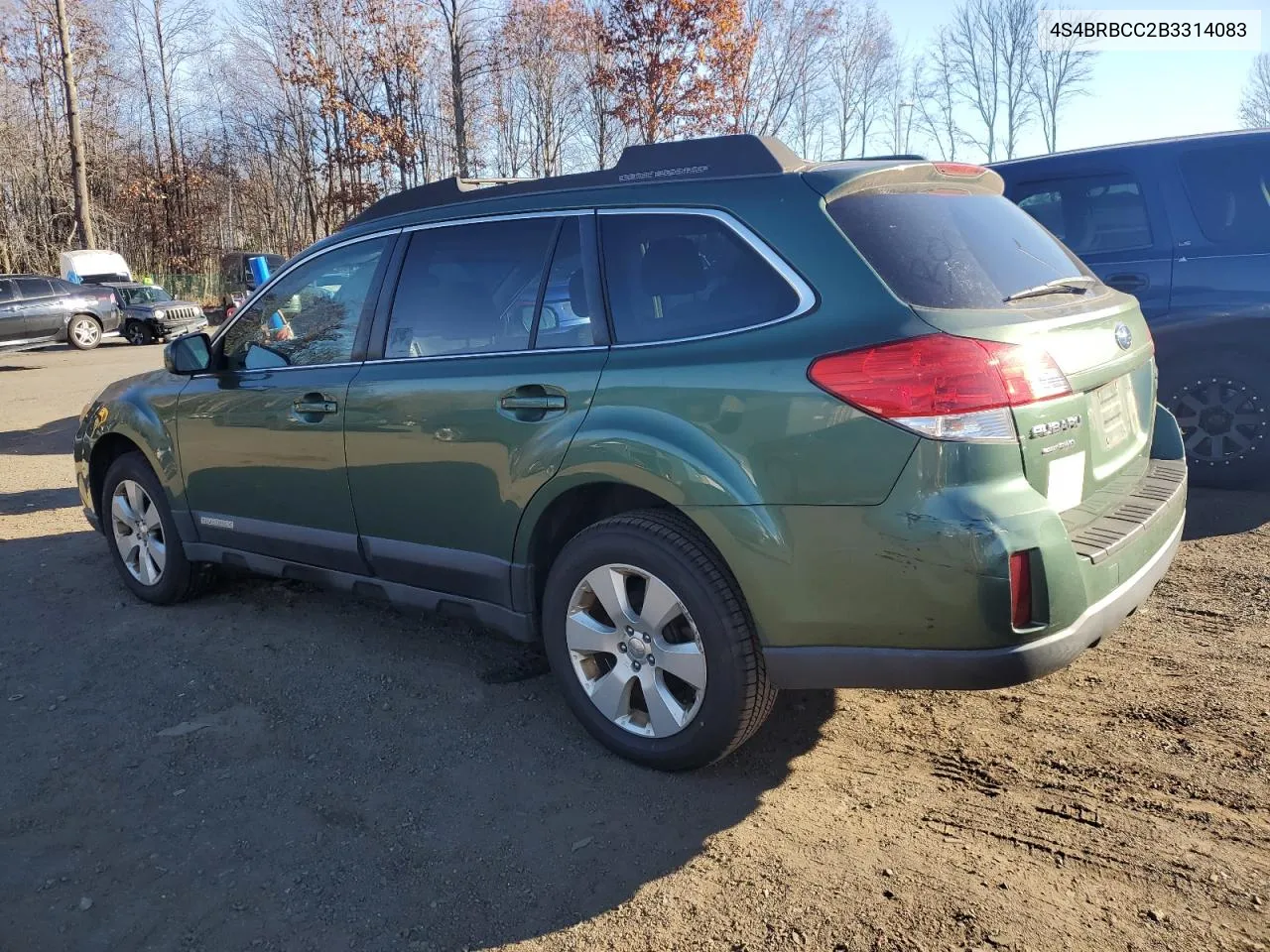 2011 Subaru Outback 2.5I Premium VIN: 4S4BRBCC2B3314083 Lot: 80891804