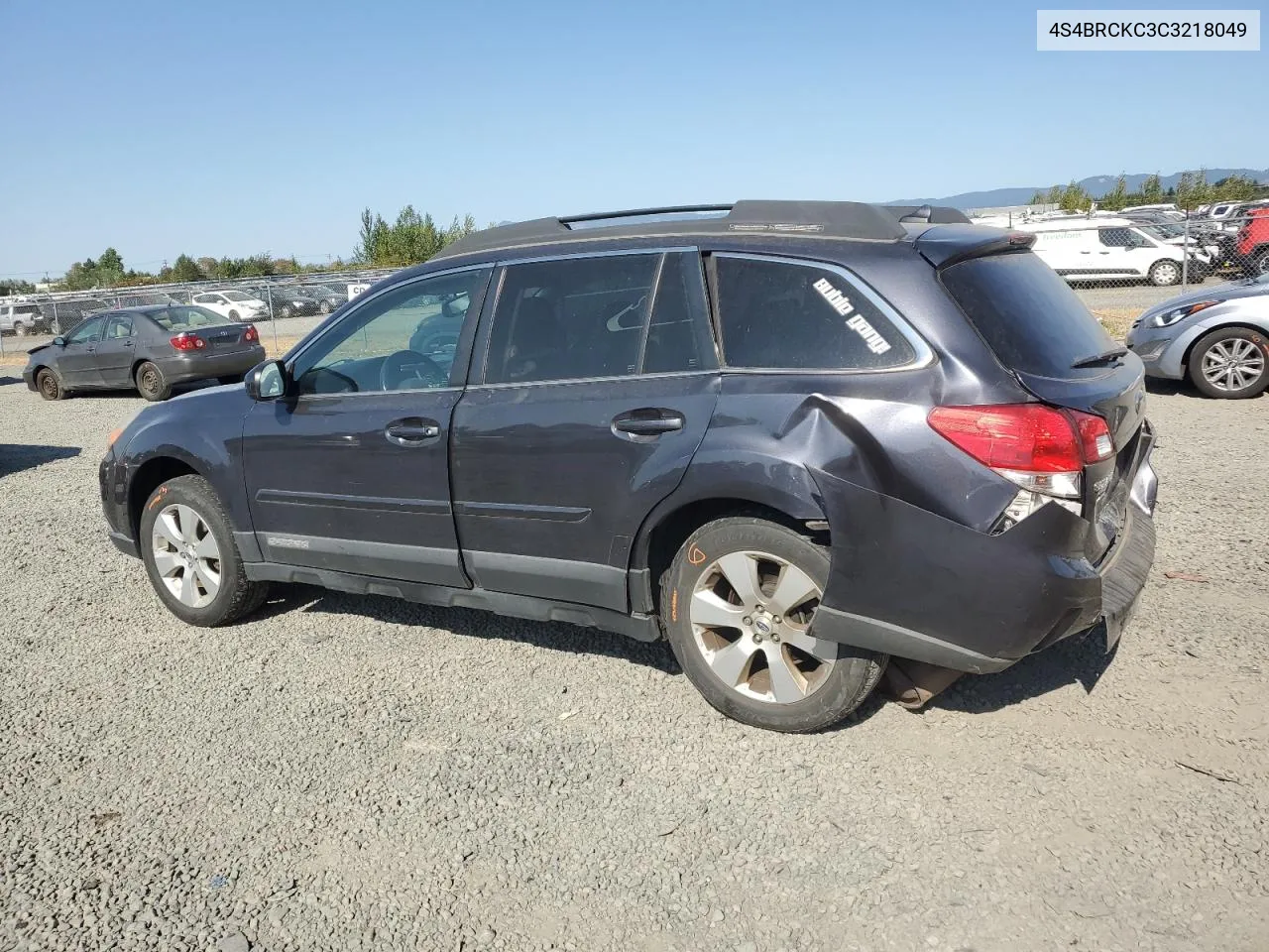 2012 Subaru Outback 2.5I Limited VIN: 4S4BRCKC3C3218049 Lot: 64528294