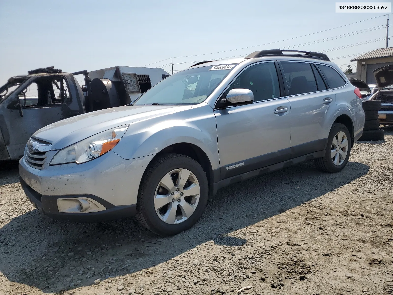 2012 Subaru Outback 2.5I Premium VIN: 4S4BRBBC8C3303592 Lot: 66695824