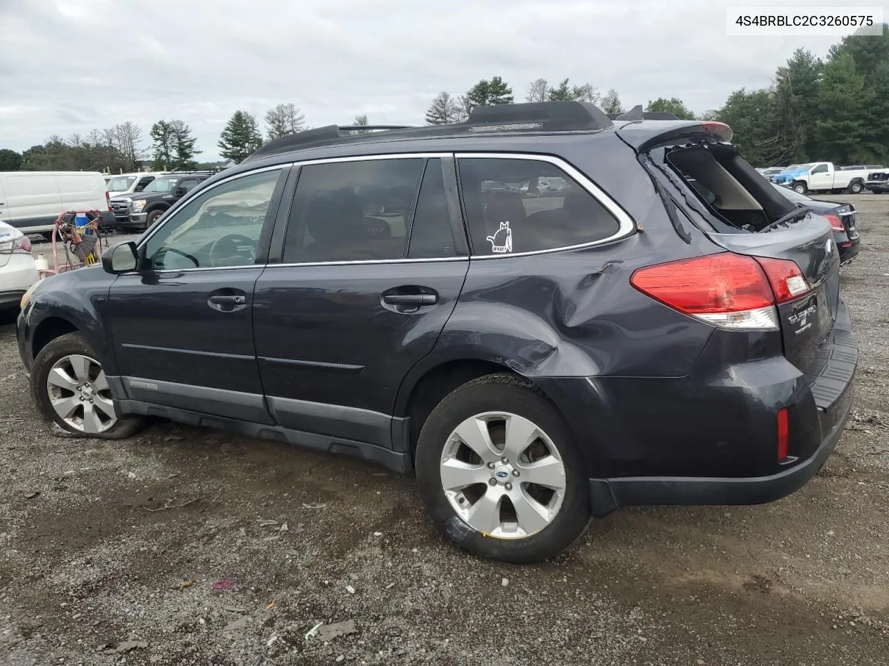 2012 Subaru Outback 2.5I Limited VIN: 4S4BRBLC2C3260575 Lot: 66779534