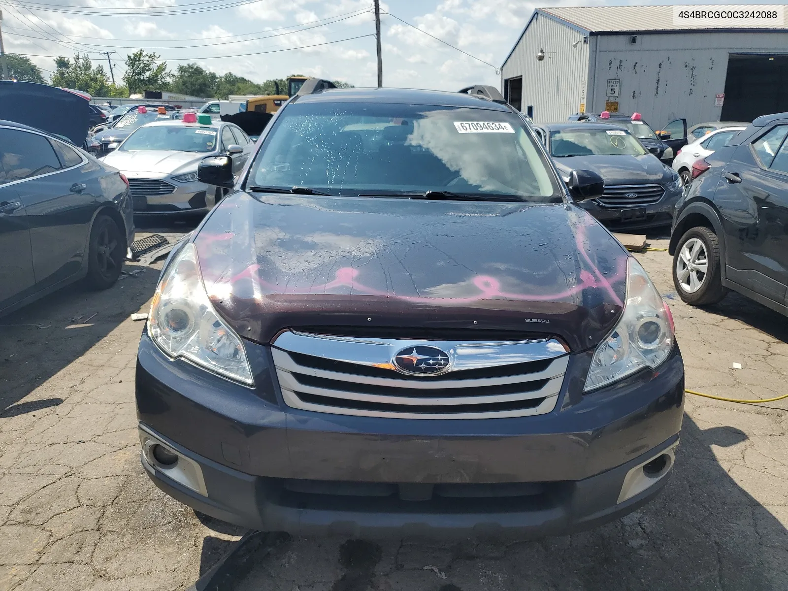 2012 Subaru Outback 2.5I Premium VIN: 4S4BRCGC0C3242088 Lot: 67094634