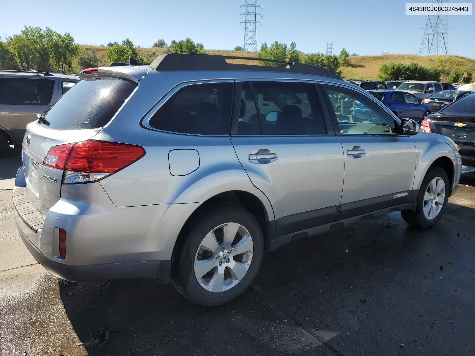 4S4BRCJC8C3245443 2012 Subaru Outback 2.5I Limited