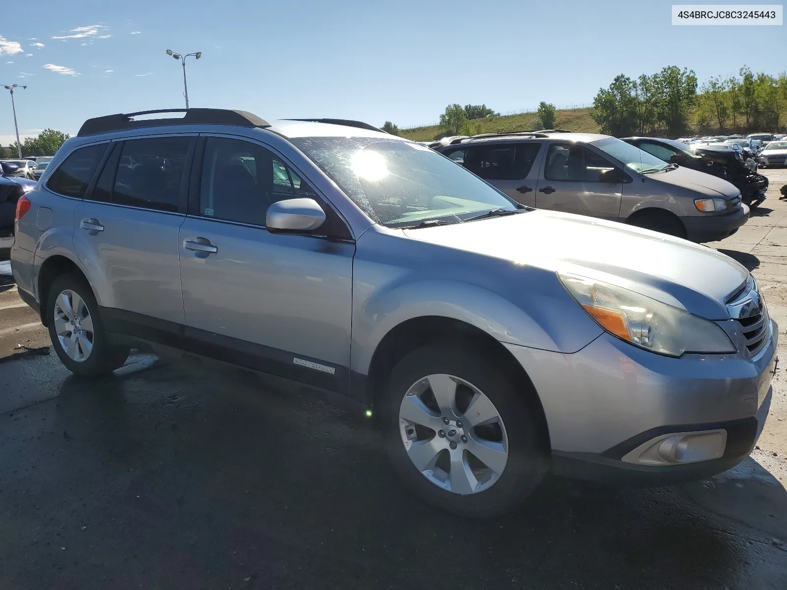 4S4BRCJC8C3245443 2012 Subaru Outback 2.5I Limited