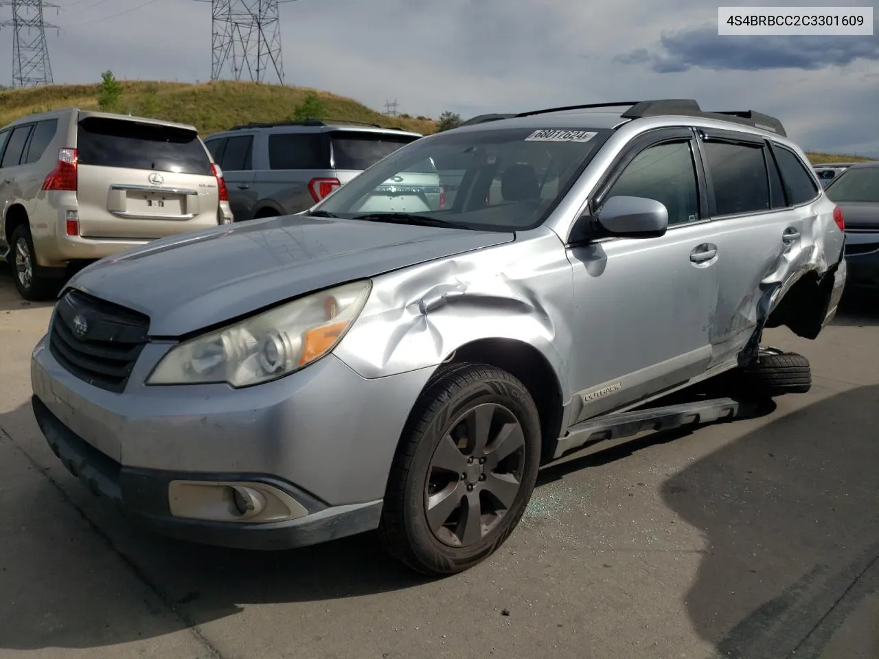 4S4BRBCC2C3301609 2012 Subaru Outback 2.5I Premium