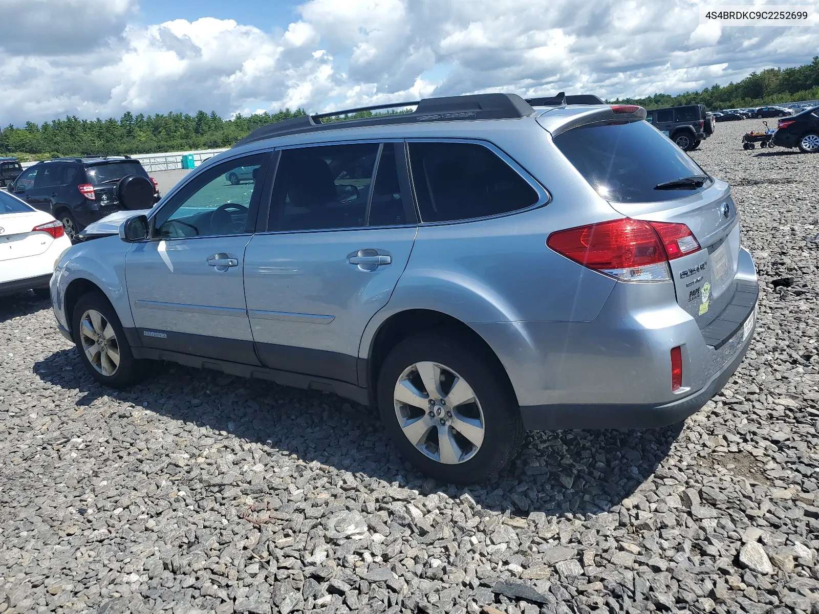 4S4BRDKC9C2252699 2012 Subaru Outback 3.6R Limited