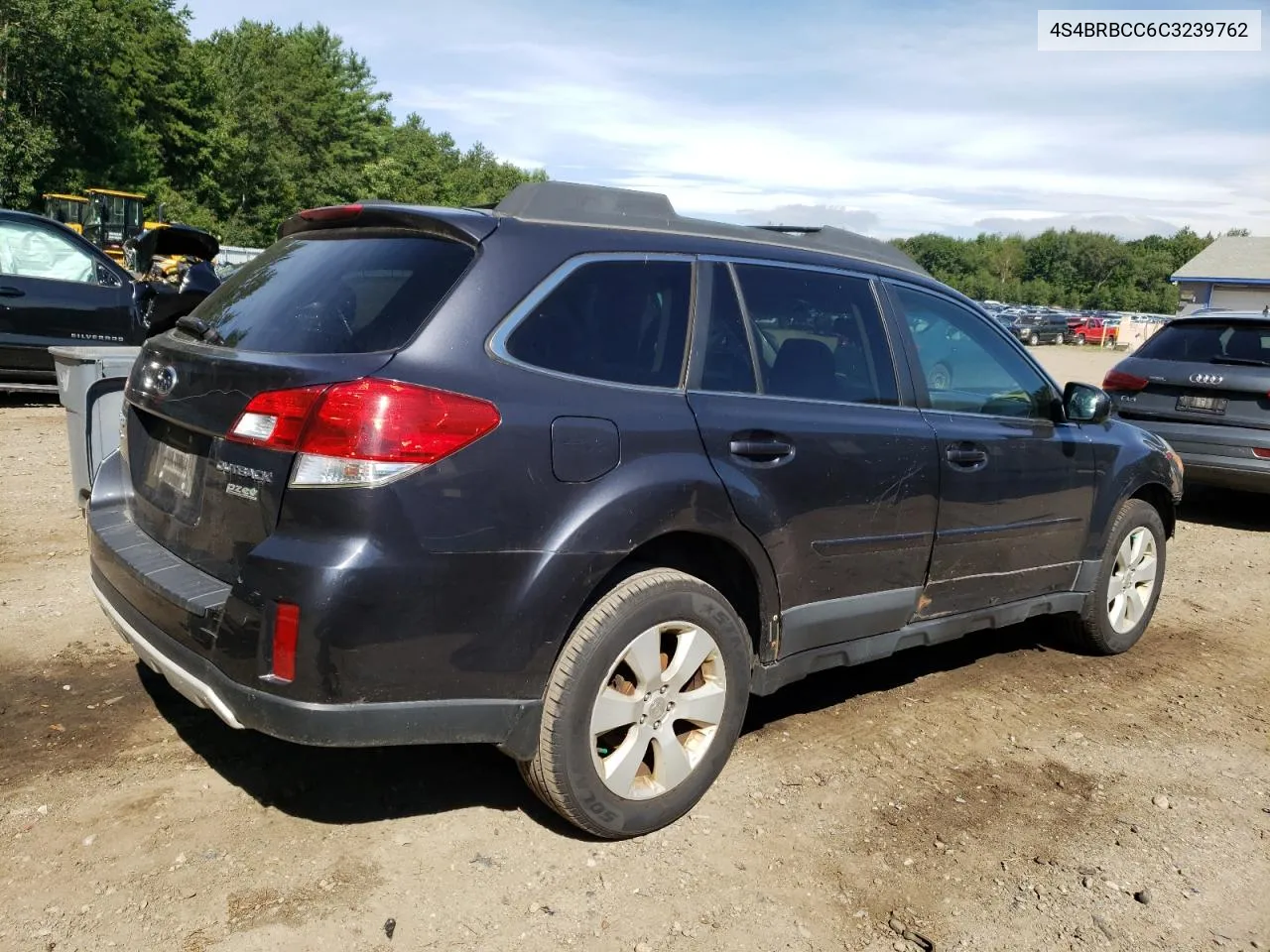 2012 Subaru Outback 2.5I Premium VIN: 4S4BRBCC6C3239762 Lot: 68600484