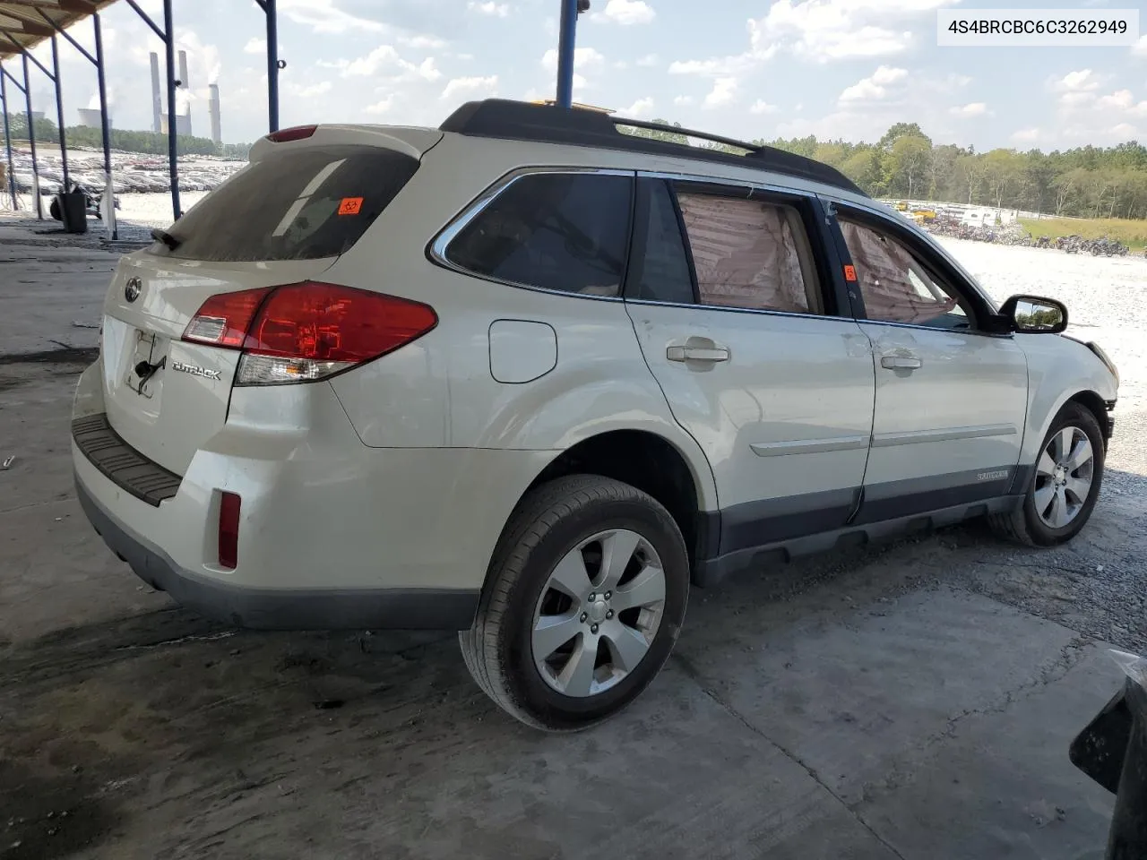 2012 Subaru Outback 2.5I Premium VIN: 4S4BRCBC6C3262949 Lot: 68662394