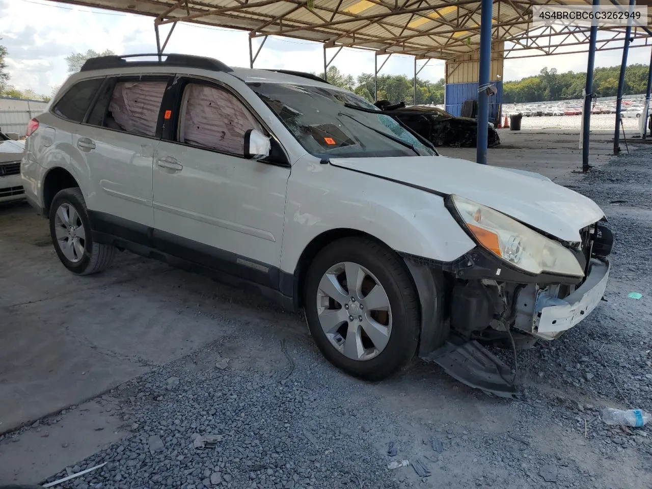 2012 Subaru Outback 2.5I Premium VIN: 4S4BRCBC6C3262949 Lot: 68662394