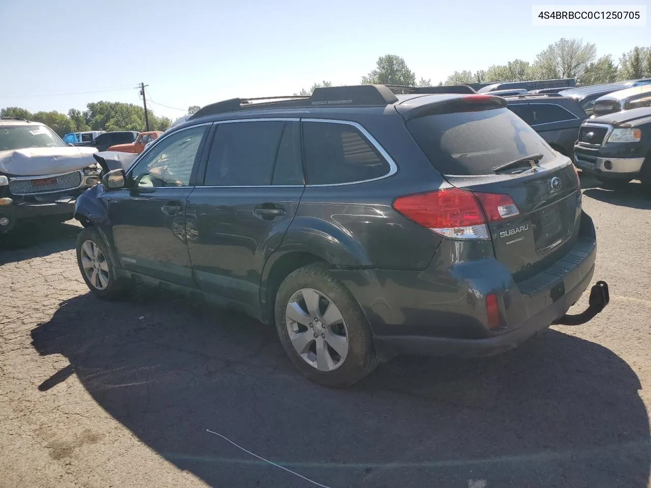 2012 Subaru Outback 2.5I Premium VIN: 4S4BRBCC0C1250705 Lot: 69321524