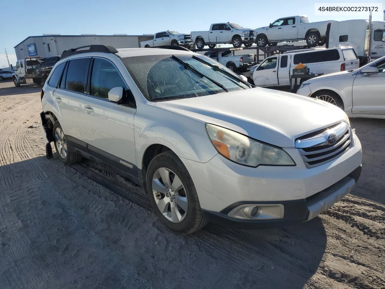 2012 Subaru Outback 3.6R Limited VIN: 4S4BREKC0C2273172 Lot: 69712704