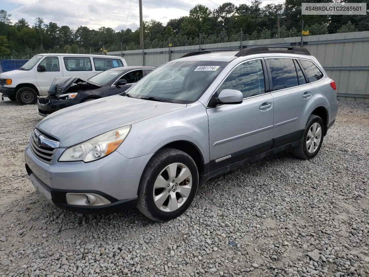 4S4BRDLC1C2285601 2012 Subaru Outback 3.6R Limited