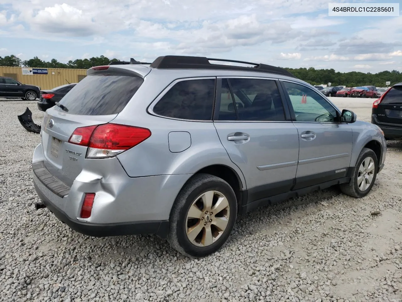 2012 Subaru Outback 3.6R Limited VIN: 4S4BRDLC1C2285601 Lot: 69961714