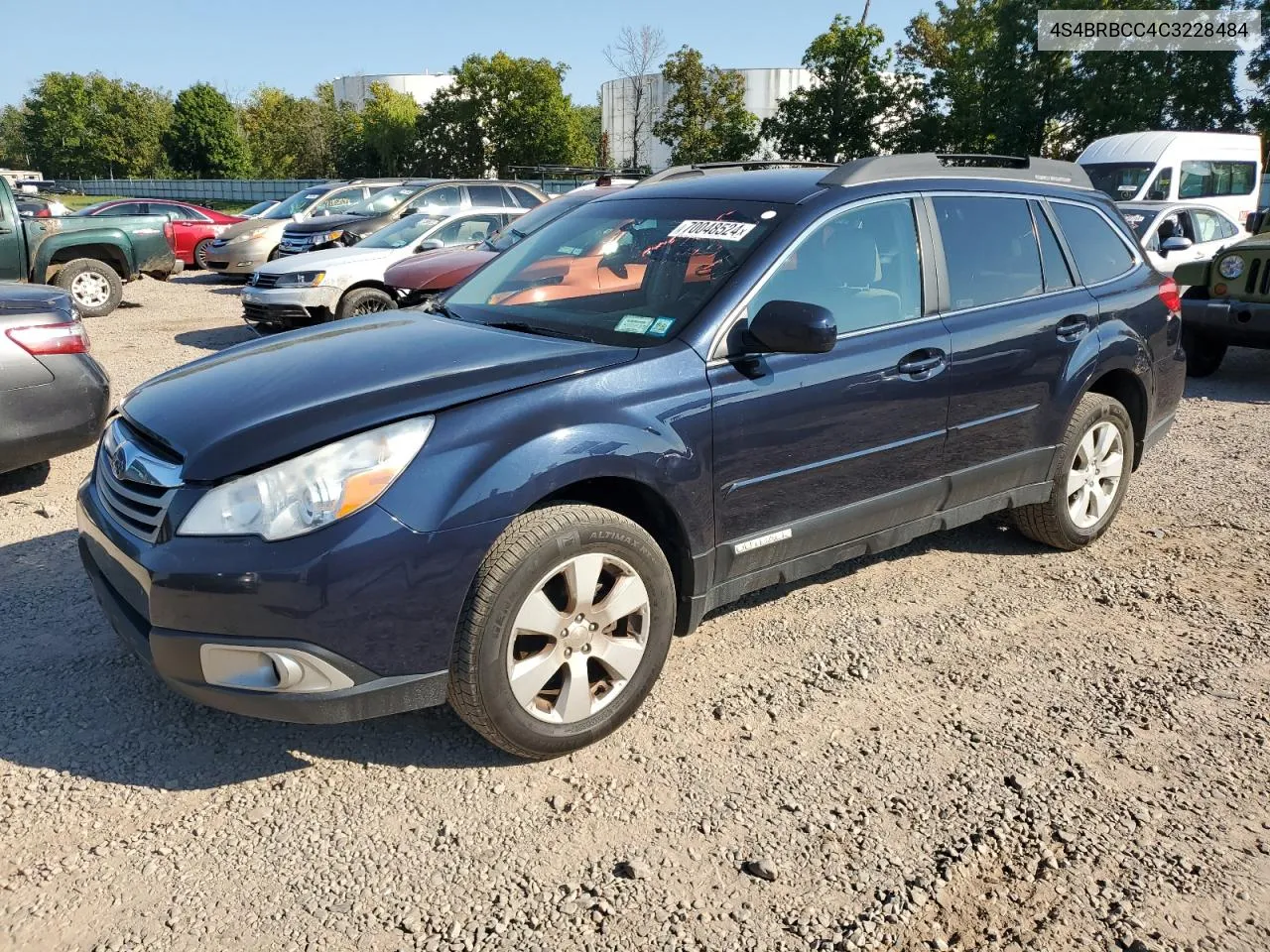 2012 Subaru Outback 2.5I Premium VIN: 4S4BRBCC4C3228484 Lot: 70048524